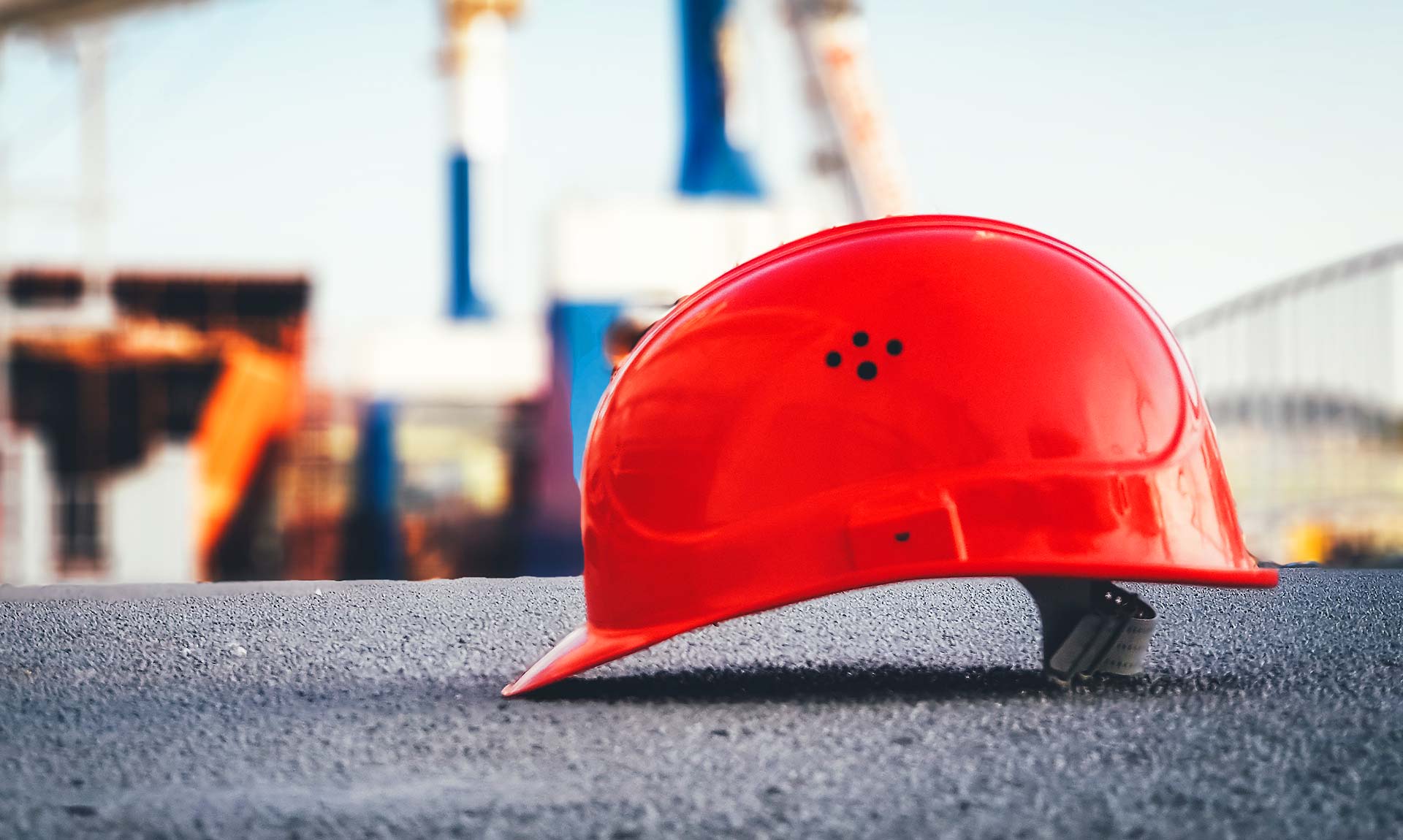 Hardhat On The Ground